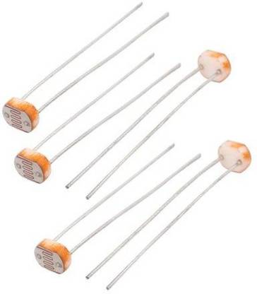 KitsGuru 05Pcs LDR Light Dependent Resistors 3MM Photoresistor LDR Fixed Resistor