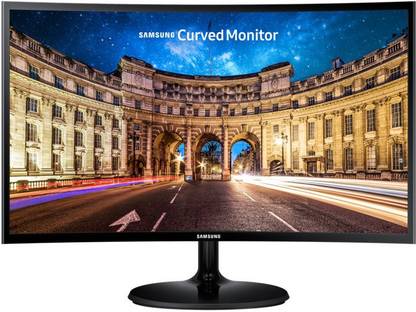Samsung 67.31 cm (27 inch) Curved Full HD VA Panel Monitor (LC27F390FHWXXL)