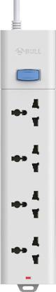 BULL 4 Socket , 1 Switch, 1.5 M Wire Extension Board with Circuit Breaker 4  Socket Extension Boards