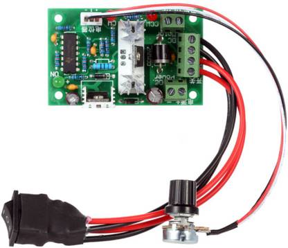 KitsGuru Adjustable DC Motor Speed PWM Controller 10V 12V 24V 30V Reversing Switch 120W Micro Controller Board Electronic Hobby Kit