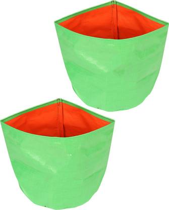 Early Green Terrace Gardening Grow Tub 12" X 12" and coco peat (650 gms) Pack of 2 Grow Bag