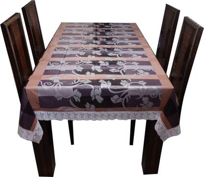 The Trendy PVC (Polyvinyl Chloride) 8 Seater Printed Table Cover