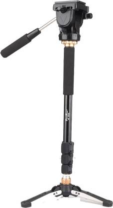 Power Smart M150 stable camera monopod with base mini tripod, new damping pan head Tripod Ball Head