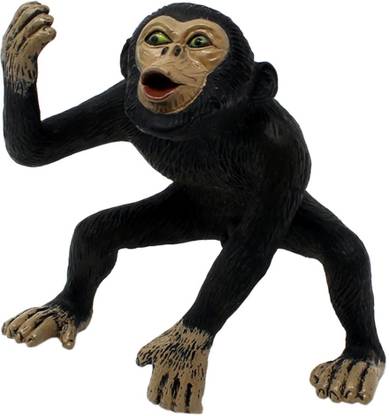 Shoppernation Premium Quality Monkey Animal Toy Figure 4 Inch - Big Realistically Detailed