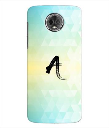 pinaaki Back Cover for Moto E5 Plus - Alphabet A
