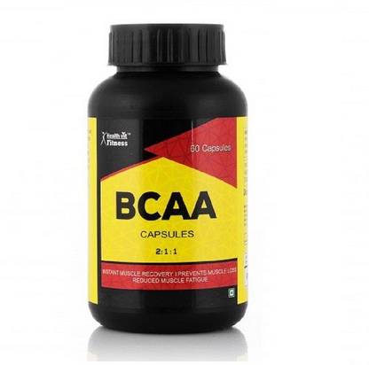 HealthVit BCAA Fitness (2:1:1) 1000mg - 60 Capsules BCAA