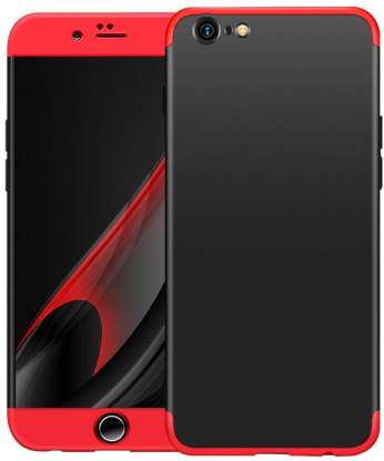 Niptin Back Cover for Apple Iphone 5 (Black Red)