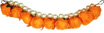 Shrungarika Fashionable Orange Bun