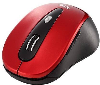 Intex Wireless Mouse Style Cordless 2 4 Ghz 800 DPI 1 Year Warranty Shiny Wireless Optical Mouse