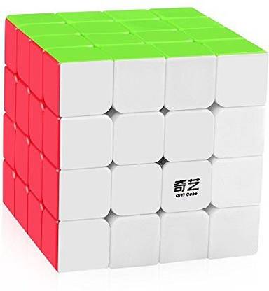 Generic BestCube Qiyi 4x4 Qiyuan S 4x4x4 Speed Cube Stickerless Puzzle Cube(Qiyuan S Version)
