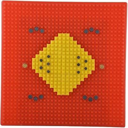 NATURAL Acupressure Foot Mat Red 3 mm Accupressure Mat