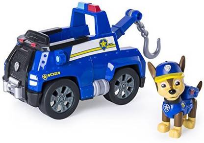 Generic Paw Patrol - Chase's Tow Truck - Figure and Vehicle