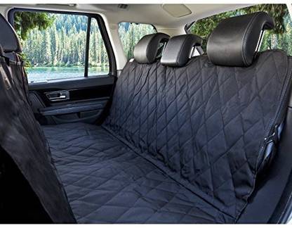Generic BarksBar Pet Car Seat Cover with Seat Anchors for Cars, Trucks and SUV's, Water Proof and Non-Slip Backing Regular, Black
