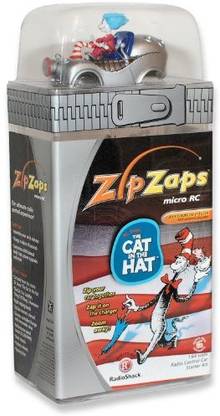 Generic Zip Zaps Micro RC Car The Cat in the Hat 27MHz