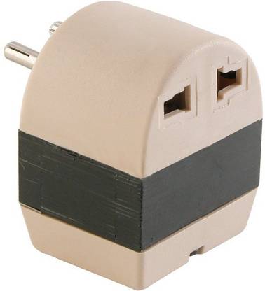 Maxcart 20 Watt Voltage Converter - Converts 220V to 110V - 50 Hz - 20 Watts - Grey Worldwide Adaptor