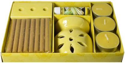 JFYOU Lavender Diffuser Set Ceramic Electric Aroma Diffuser/Essential Oil Burner/ Freshener/Aroma Oil Diffuser