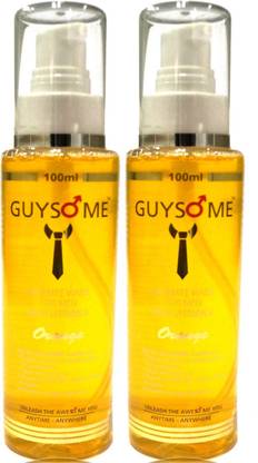 GUYSOME Orange Flavor Men's Intimate Hygiene Wash (Pack of 2)