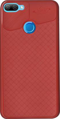 SBMS Back Cover for Honor 9N Back Cover (Red)
