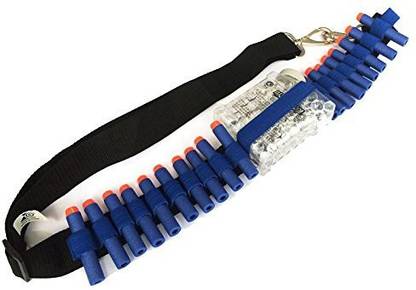 SHRIH 40 Pcs Foam Darts with Holding Belt, 20 Suction Darts, 20 Regular Darts Blue Soft Tip Dart