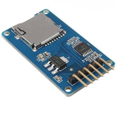 Robodo Micro SD Card Module Reader Slot Socket Shield Arduino ARM MCU Read & Write SPI Electronic Components Electronic Hobby Kit