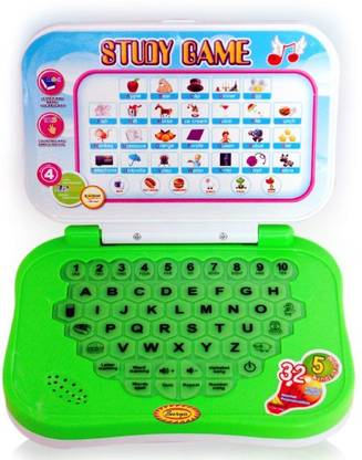 Mahalaxmi Gift Shop Educational Learning Kids Laptop, Study Game Kids ...