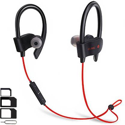 ShopReals Headset Accessory Combo for New Macbook 12 inch, Nexbit Robin, Nextbit Robin, Nokia 10, Nokia 7, Nokia 8, Nokia 9, Nokia E1, Nokia Edge, Nokia N1 Tablet Wireless Bluetooth In-Ear Headphones Headset Hands-Free Earbuds Earphone With Mic