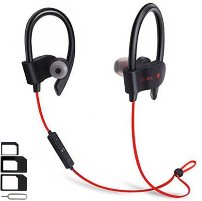 UrCart Headset Accessory Combo for LG G5, LG G5 SE, LG G6, LG G6 Mini, LG G6 Pro, LG G7, Lg Nexus 5X, LG Nexus 5X, LG Q8, LG V20, LG V30, LG V30 Plus, LG X Venture, Lyf F1S, MEIIGOO S8 Wireless Bluetooth In-Ear Headphones Headset Hands-Free Earbuds Earphone With Mic