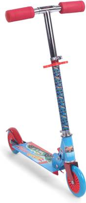 HOT WHEELS Bash & Crash 2 wheel Scooter Blue