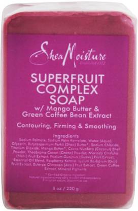 Shea Moisture Superfruit Complex Bar Soap With Mango & Green Coffee