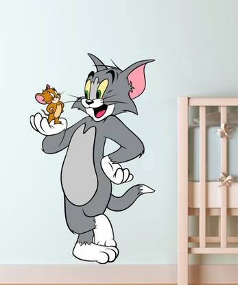 Decals Sticker 45 cm Tom and Jerry Sticker Removable Sticker