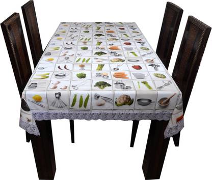 The Trendy Printed 6 Seater Table Cover