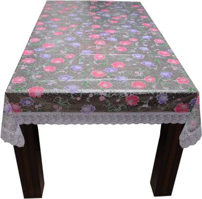 The Trendy PVC (Polyvinyl Chloride) 4 Seater Floral Table Cover