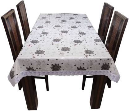 The Trendy PVC (Polyvinyl Chloride) 6 Seater Floral Table Cover