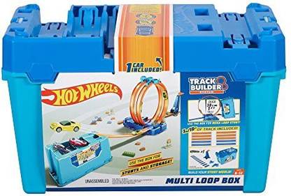 Generic Hot Wheels Track Builder Multi Loop Box Playset