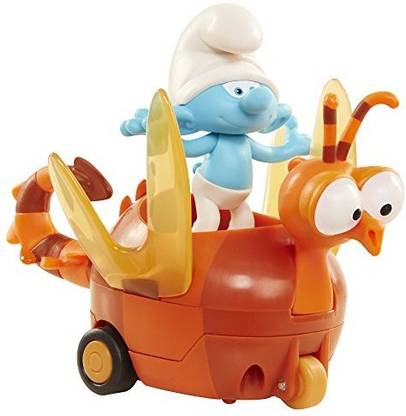 Generic Smurfs The Lost Village Clumsy On Dragonfly Vehicle Pack