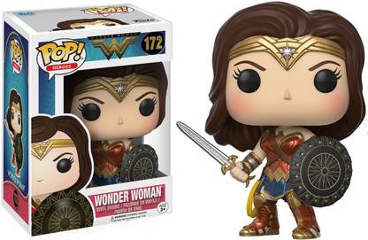 Funko Pop Movies - Wonder Woman (Gal Gadot) Pop Vinyl Figure - 4 Inches