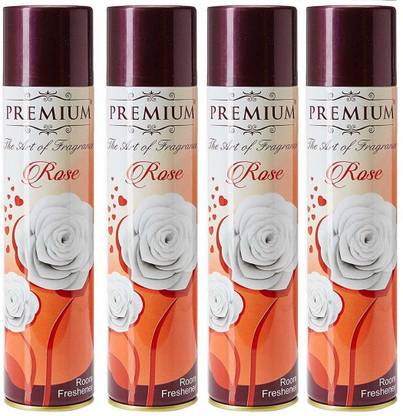 PREMIUM Rose Spray Rose Room Freshener 217 ml × 4 Pack Of 4
