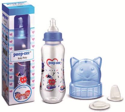 POOP-CEE Roly Poly Multi Colour Printed Baby Feeding Bottle - 240 ml