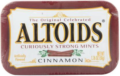Altoids Curiously Strong Mints, Cinnamon - 50g Cinnamon Candy