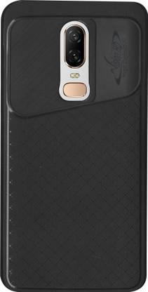 SBMS Back Cover for Oneplus 6 Back Cover (Black)