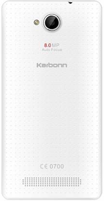 Tworld Back Cover for Karbonn Titanium S3 White
