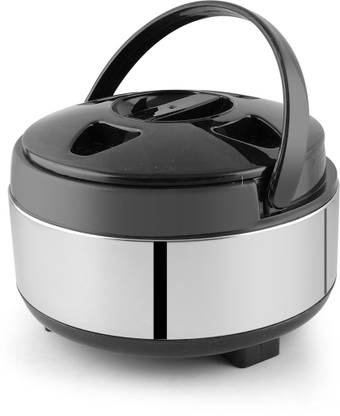 POG Casserole 3200 ml Stainless Steel Black Color Cook and Serve Casserole