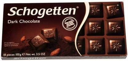 schogetten Dark Chocolate, 100g Bars