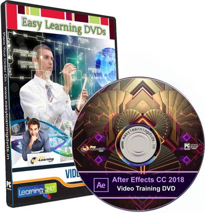 Easy Learning Adobe After Effects CC 2018 Video Training Tutorial DVD