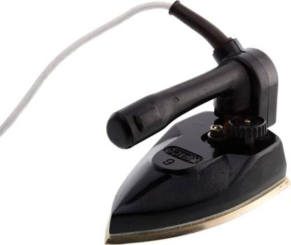 RETCO 6 Pounds Heavy Weight Iron (Approx 2.7 kg) Automatic Dry Iron (Brass Plate) 700 W Dry Iron