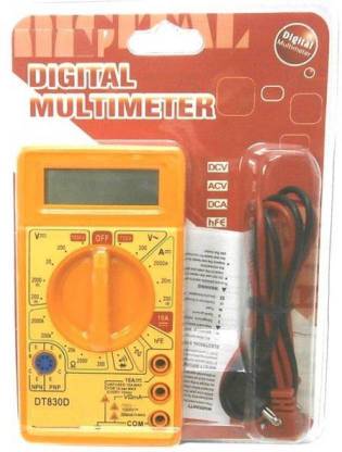 DIVYE DT-838 LCD Digital Multimeter AC/DC 750/1000V Amp Volt Ohm Tester Meter Diode assembly /Transistor HFE test Digital Multimeter