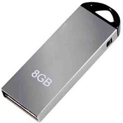 Rollswich mormax 8gb pen drive 8 GB Pen Drive Compatible with Desktop Computer, Tablet, Audio Player, Television, Laptop USB 2.0 Metal Case
