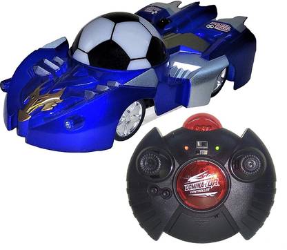 Darling Toys Wall Climber Climbing Rechargeable Remote Control Car (Blue)