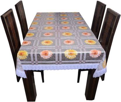 The Trendy PVC (Polyvinyl Chloride) 8 Seater Floral Table Cover