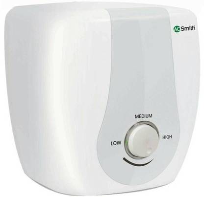 AO Smith 10 L Storage Water Geyser (HSE-SAS 10LTRS, White)